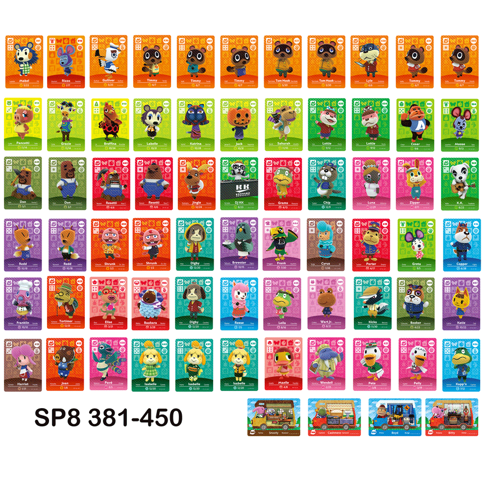 Animal crossing Amiibo buy cards