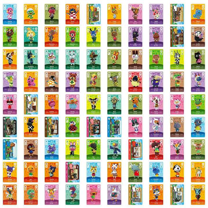 Animal Crossing Card Lot 69 purchases cards from Series 1 and 2