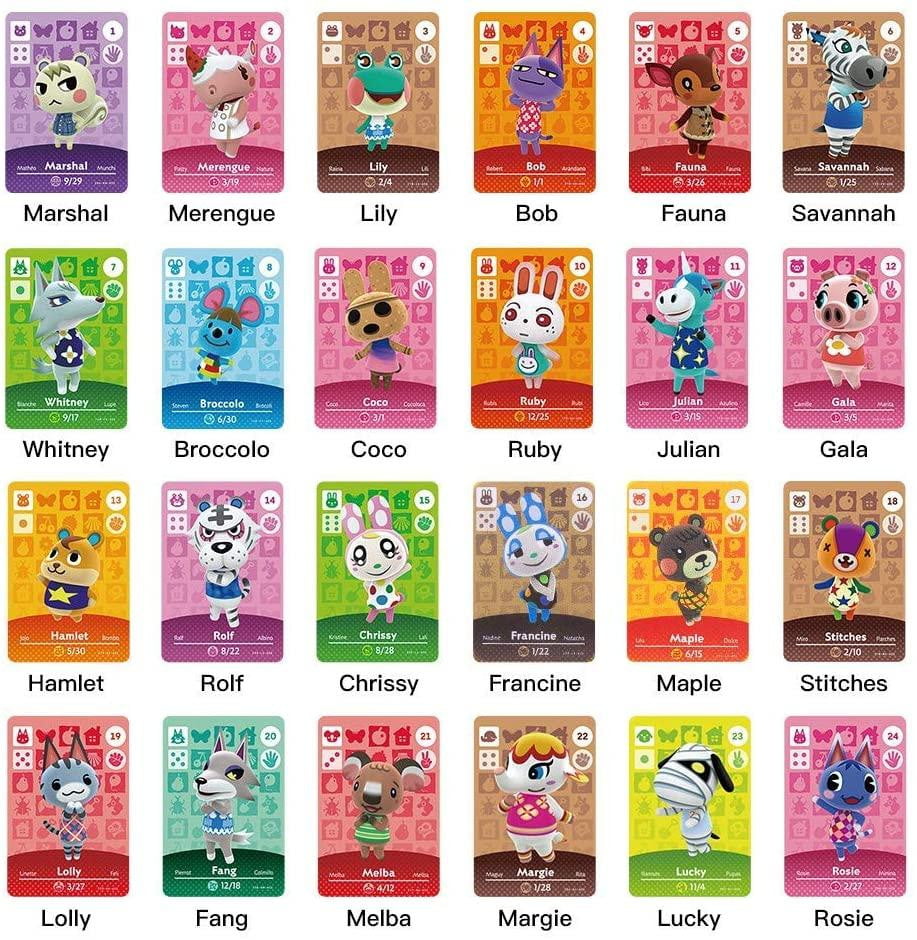 (10 PACK) Nintendo Animal Crossing discount amiibo cards 6-pack - Series 3