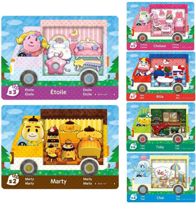 Animal Crossing amiibo store cards (131 total, not including duplicates)