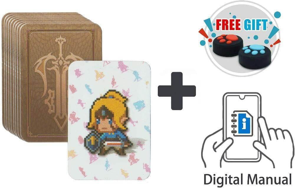 The offers Legend of Zelda Amiibo NFC Cards TOTK and BOTW (Large)